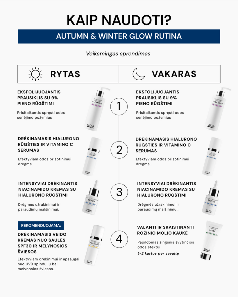 AUTUMN & WINTER GLOW RUTINA - ODA PRO