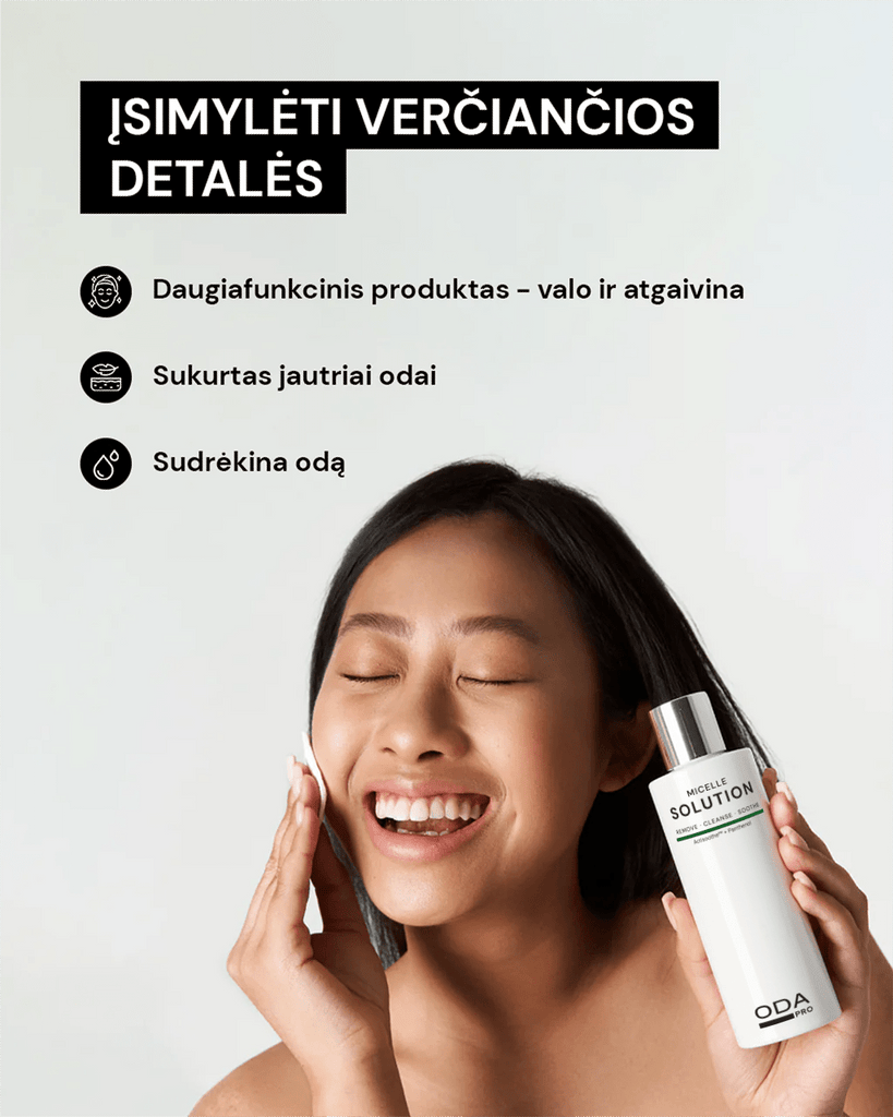 DAUGIAFUNKCINIS MICELINIS VANDUO - ODA PRO