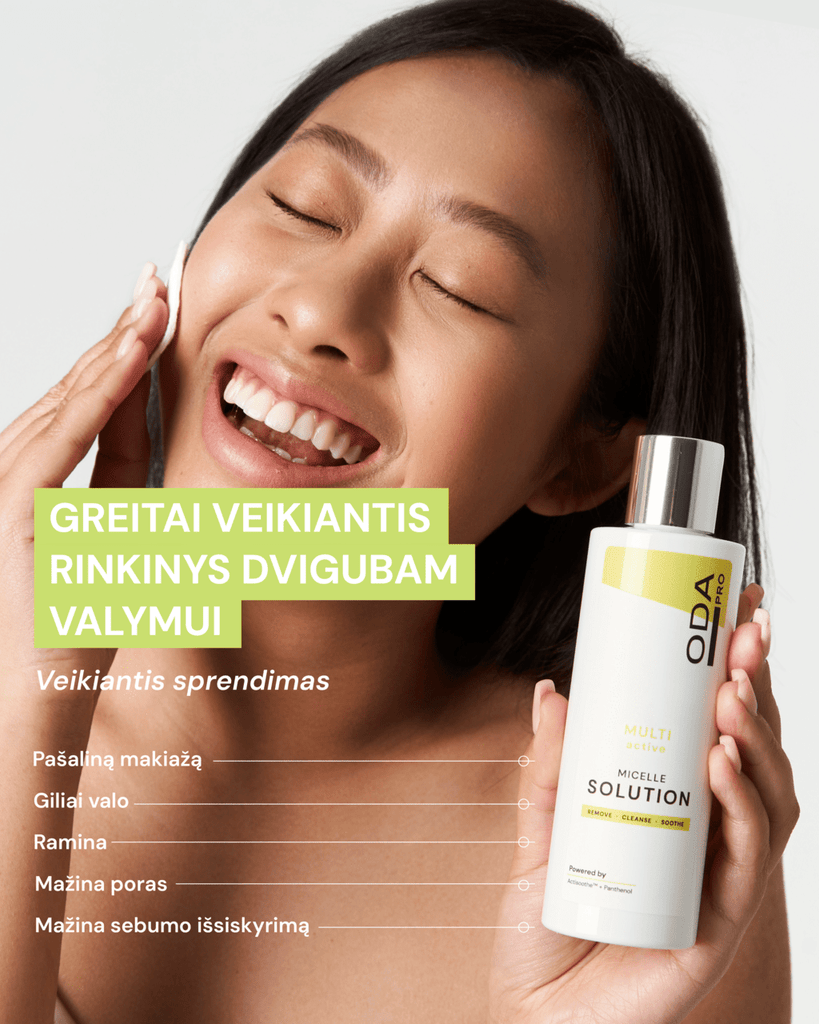 DOUBLE CLEANSING RINKINYS - ODA PRO
