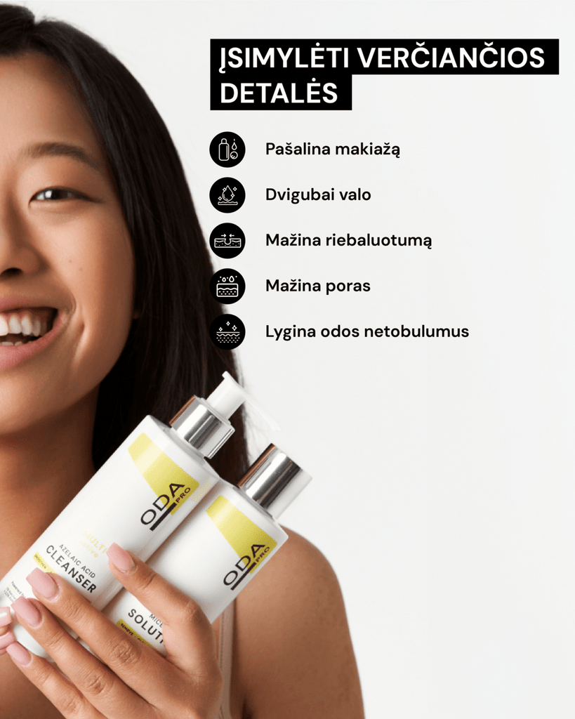 DOUBLE CLEANSING RINKINYS - ODA PRO
