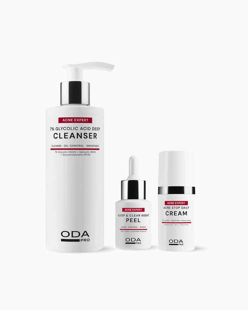 FAST ACTING ACNE rinkinys - ODA PRO