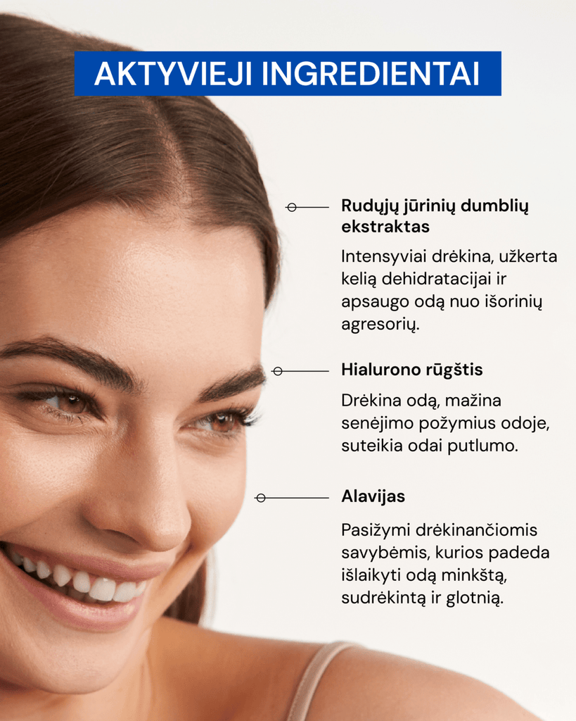 INTENSYVIAI DRĖKINANTI BIOCELIULIOZINĖ KAUKĖ SU HIALURONO RŪGŠTIMI - ODA PRO