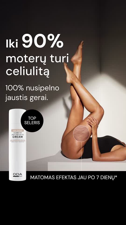 ODA PRO anticeliulitinis kremas