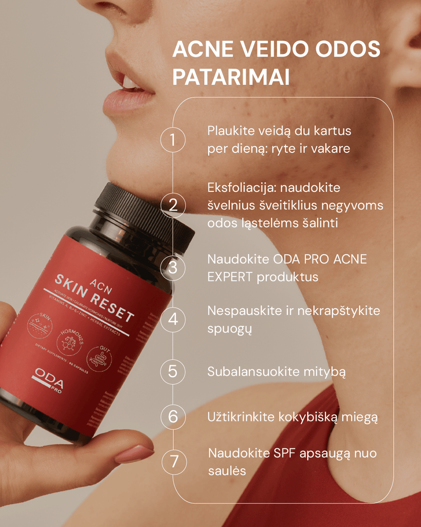 PLEISTRAI NUO SPUOGŲ SU AZIJINĖS CENTELĖS EKSTRAKTU - ODA PRO