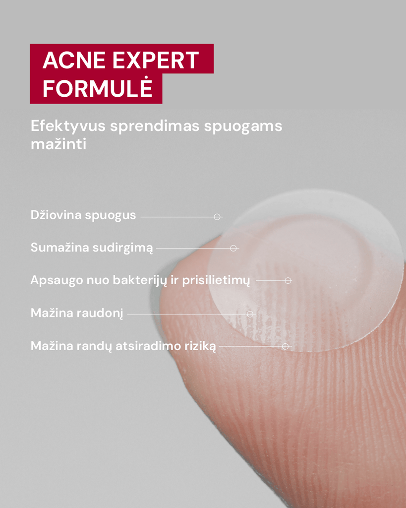 PLEISTRAI NUO SPUOGŲ SU AZIJINĖS CENTELĖS EKSTRAKTU - ODA PRO