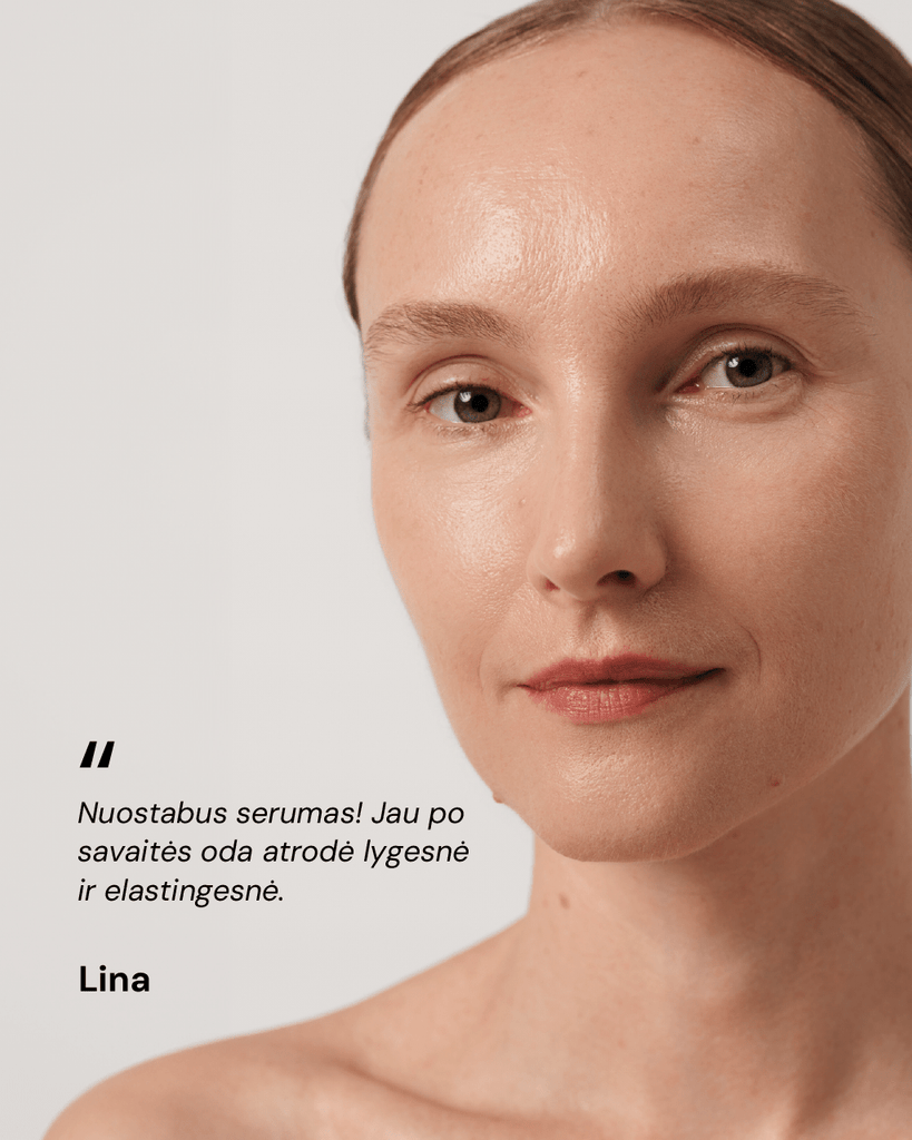 REGENERUOJANTIS SERUMAS SU KERAMIDAIS IR HIALURONO RŪGŠTIMI - ODA PRO