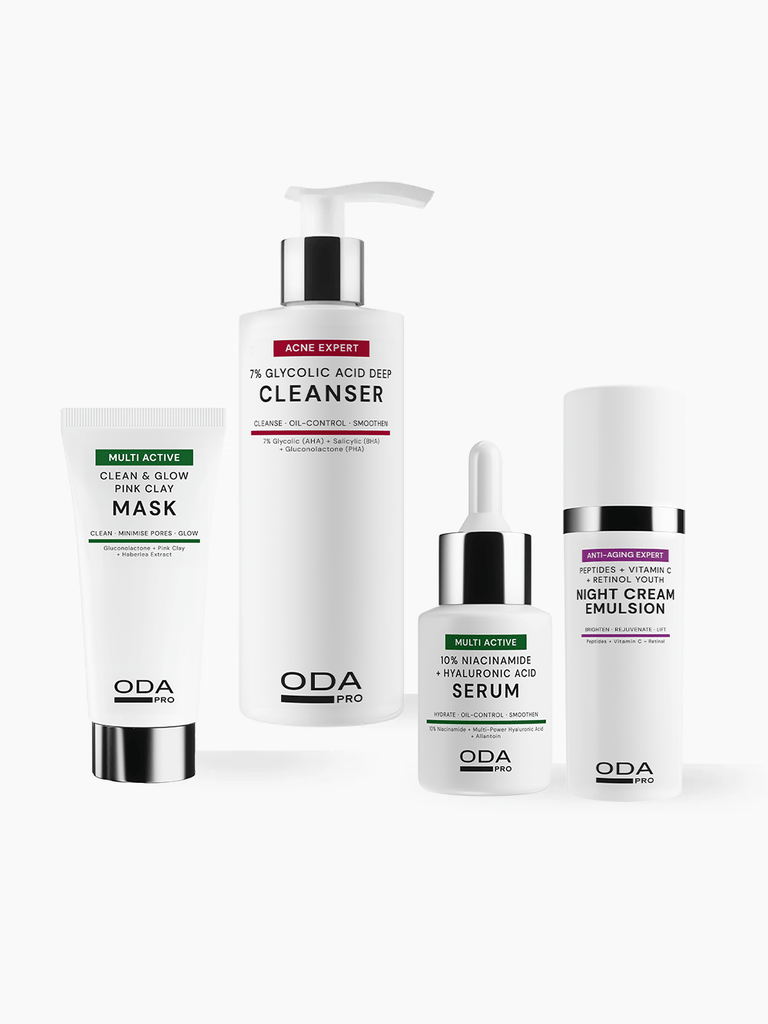 Rutina mišriai ir į bėrimus linkusiai odai - ODA PRO